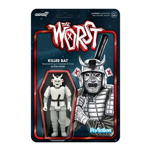 Super7 The Worst ReAction Killer Bat figurina Scum Squad